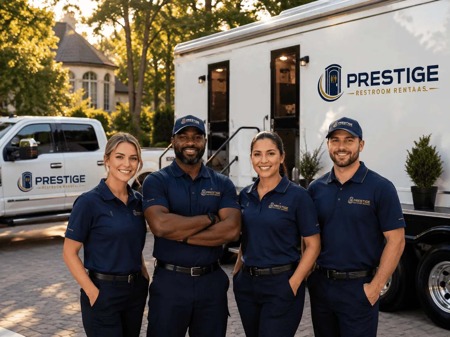 Trusted Luxury Portable Restrooms company in Vanderbilt, TX